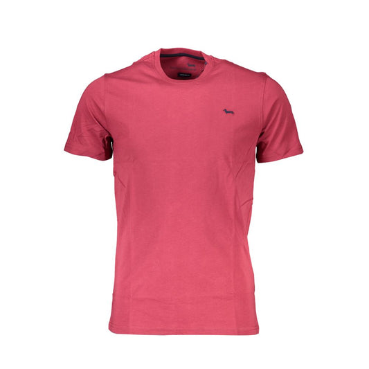 Harmont & Blaine Red Cotton T-Shirt HA-23558-XL
