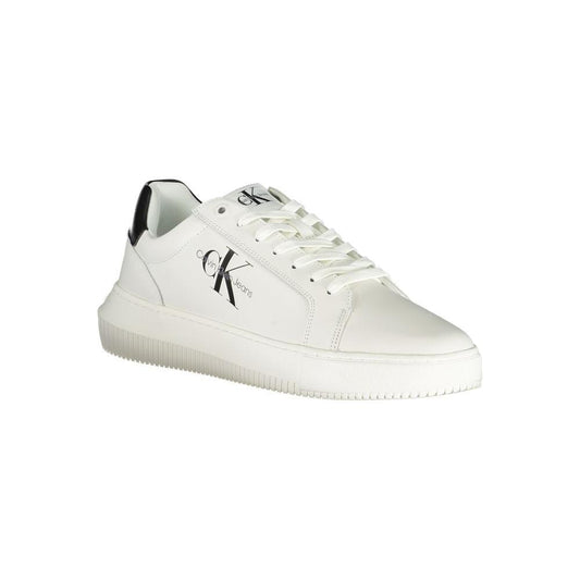 Calvin Klein Sophisticated White Lace-Up Sneakers CA-25008-EU40/US7