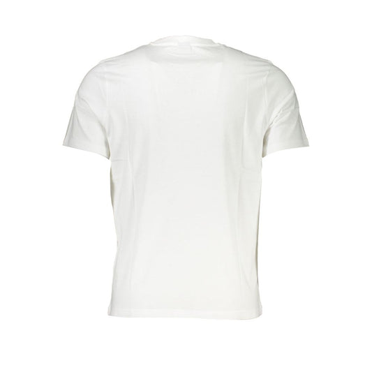 North Sails White Cotton T-Shirt NO-27289-XL