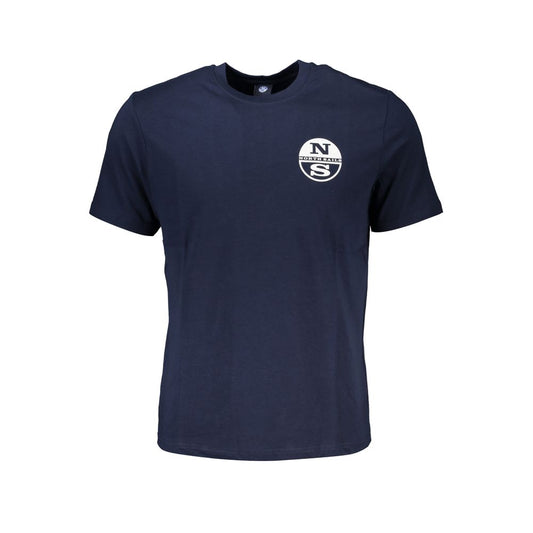 North Sails Blue Cotton T-Shirt NO-27306-S