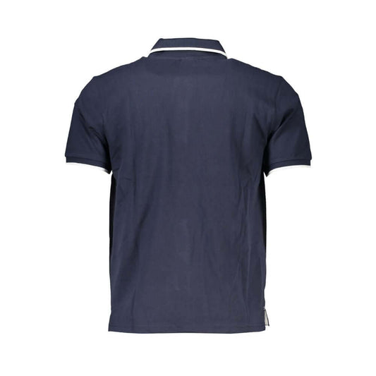 North Sails Blue Cotton Polo Shirt NO-27309-S