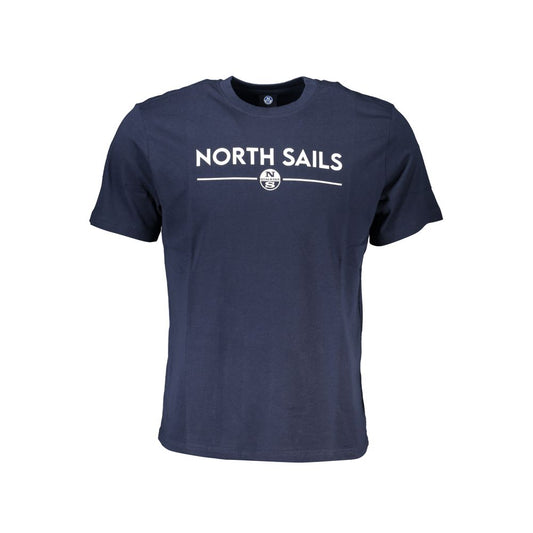 North Sails Blue Cotton T-Shirt NO-27339-S