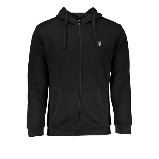 Sergio Tacchini Black Cotton Sweater SE-27356-L