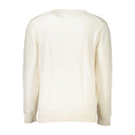 Tommy Hilfiger Chic White Crew Neck Cotton Sweater TO-27358-M