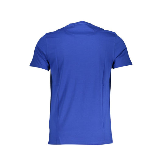 Harmont & Blaine Blue Cotton T-Shirt HA-28072-XL