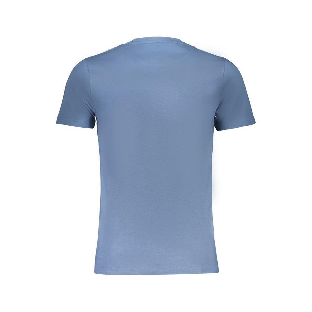 Harmont & Blaine Blue Cotton T-Shirt HA-29111-XL
