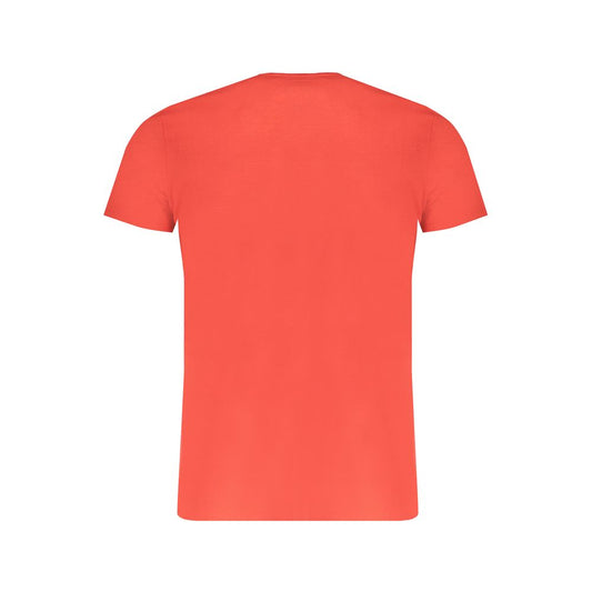 Trussardi Red Cotton T-Shirt TR-30143-S
