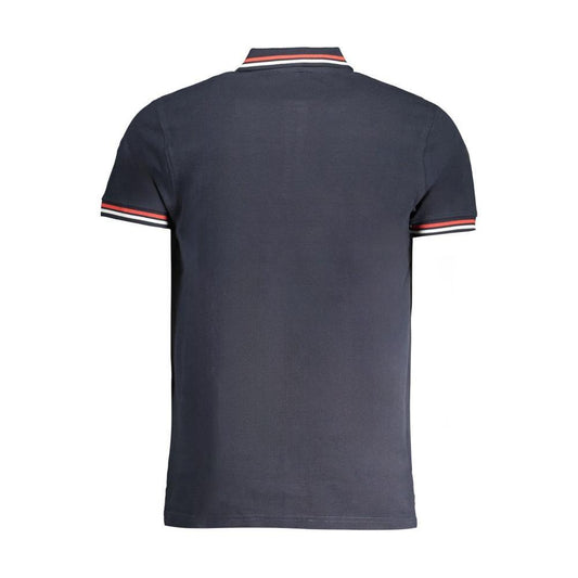 Cavalli Class Blue Cotton Polo Shirt CA-30281-M