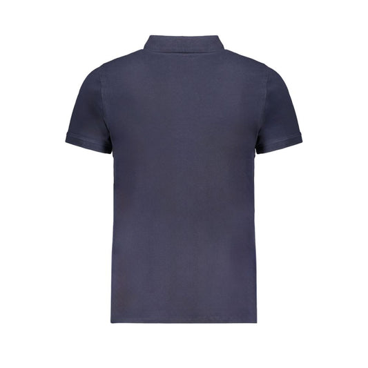 Norway 1963 Blue Cotton Polo Shirt NO-31095-XXL