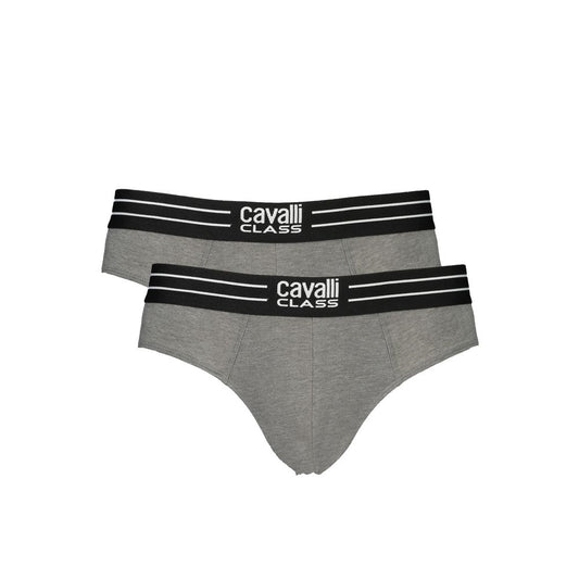 Cavalli Class Brown Cotton Men Underwear CA-32717-S