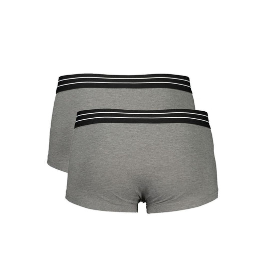 Cavalli Class Brown Cotton Men Boxer CA-32716-S