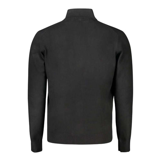 Norway 1963 Black Polyamide Men Cardigan NO-33172-XL