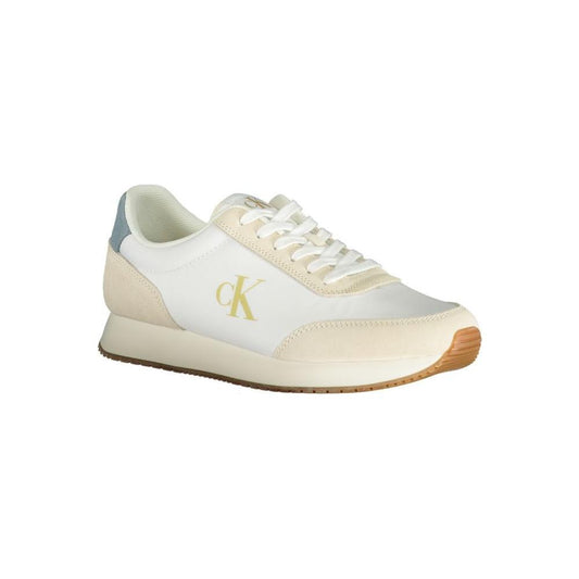 Calvin Klein White Polyester Men Sneaker CA-33712-EU40/US7