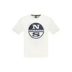 North Sails White Cotton Mens TShirt NO-33737-S