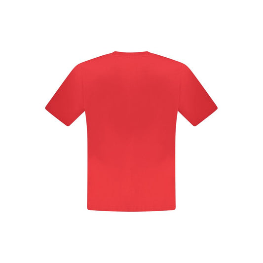 North Sails Red Cotton Men T-Shirt NO-33739-S