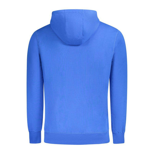 North Sails Blue Cotton Men Sweater NO-33773-S