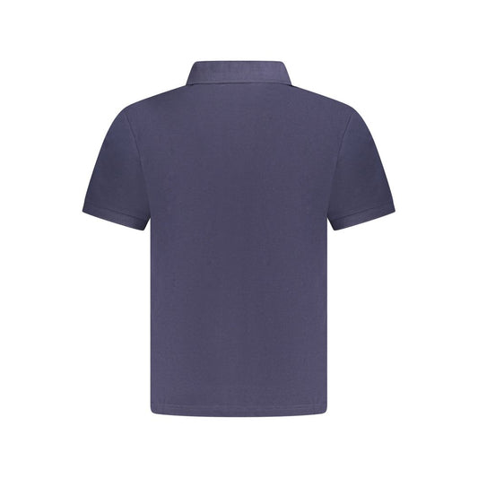 North Sails Blue Cotton Men Polo Shirt NO-33980-S
