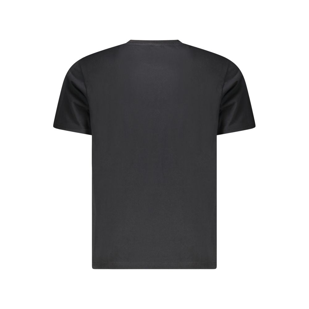 North Sails Black Cotton Men T-Shirt NO-34356-S