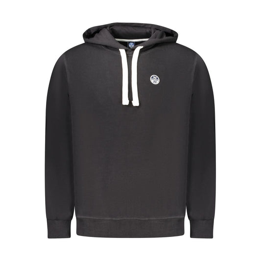 North Sails Black Cotton Men Sweater NO-34361-S
