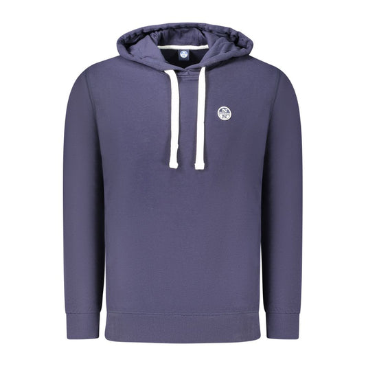 North Sails Blue Cotton Men Sweater NO-34364-S