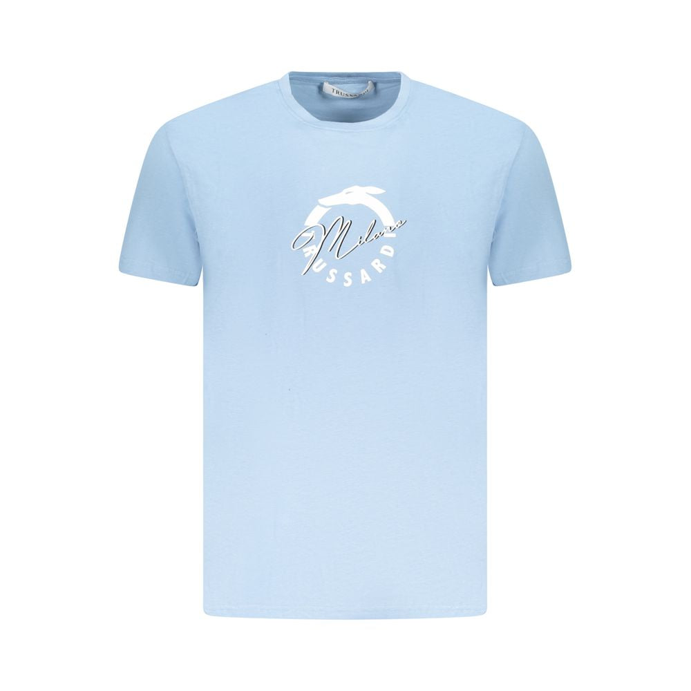 Trussardi Blue Cotton T-Shirt