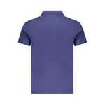 Cavalli Class Blue Cotton Men Polo Shirt CA-36661-L