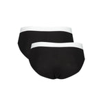 Trussardi Black Cotton Men Underwear Pack TR-36725-L