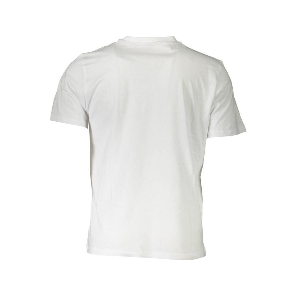 North Sails White Cotton Men T-Shirt NO-36909-M