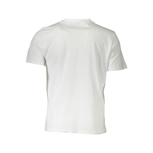 North Sails White Cotton Men T-Shirt NO-36909-M