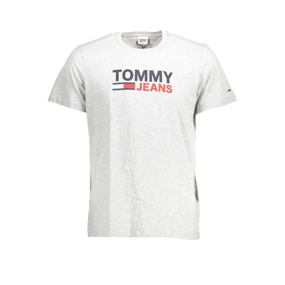 Tommy Hilfiger Gray Cotton T-Shirt