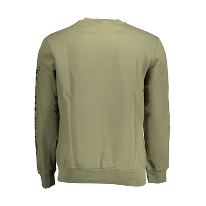 Napapijri Green Cotton Sweatshirt