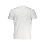 Napapijri White Cotton Men T-Shirt NA-37114-S