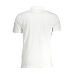 Levi's White Cotton Men Polo LE-37190-XL
