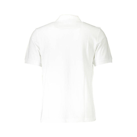 North Sails White Cotton Men Polo Shirt NO-37228-M