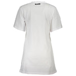 Cavalli Class White Cotton Women Top CA-37595-S