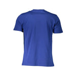 North Sails Blue Cotton Men T-Shirt NO-37674-M