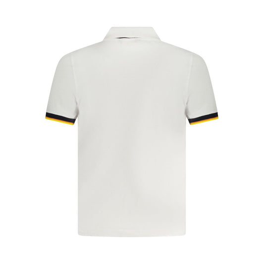 K-WAY White Cotton Polo Shirt KW-38381-S