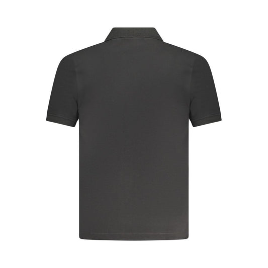 K-WAY Black Cotton Polo Shirt KW-38390-M