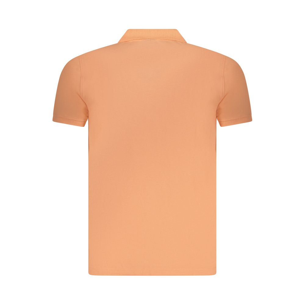 Norway 1963 Pink Cotton Men Polo Shirt NO-38536-S