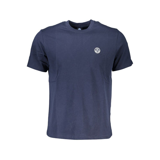 North Sails Blue Cotton T-Shirt NO-27329-S