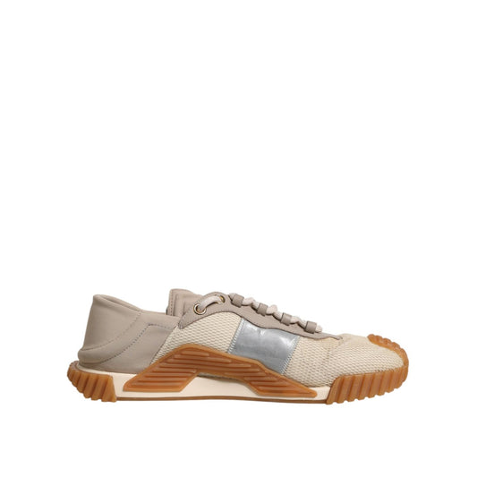 Dolce & Gabbana Multicolor Lace Up Low Top NS1 Sneakers Shoes MV7351-44