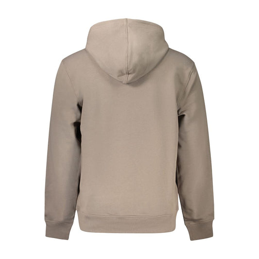 Calvin Klein Brown Cotton Men Sweater CA-32974-XL