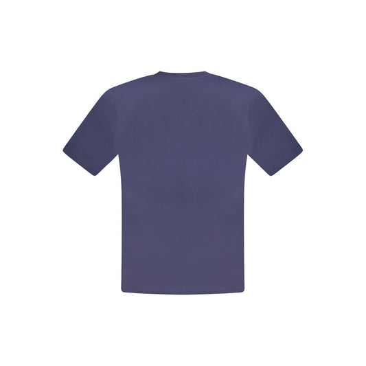 North Sails Blue Cotton Men T-Shirt NO-33765-S