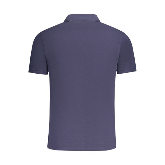 North Sails Blue Cotton Men Polo Shirt NO-33999-S