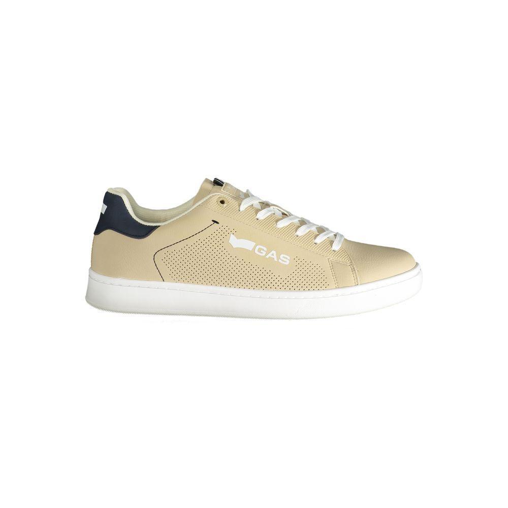 Gas Beige Polyester Men Sneaker GA-38586-EU45/US12