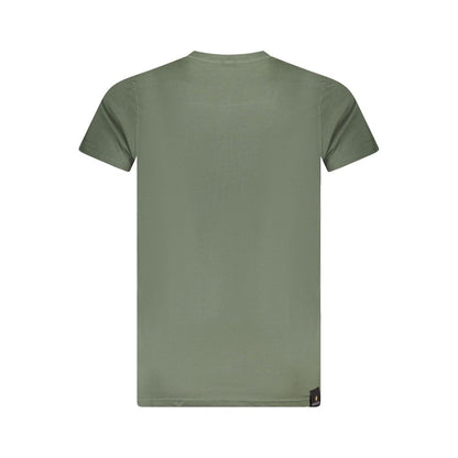 Accademia Militare Green Cotton T-Shirt