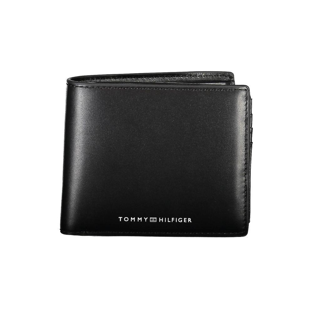 Tommy Hilfiger Black Leather Wallet TO-20418