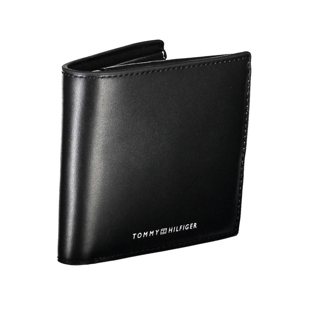 Tommy Hilfiger Black Leather Wallet TO-20418