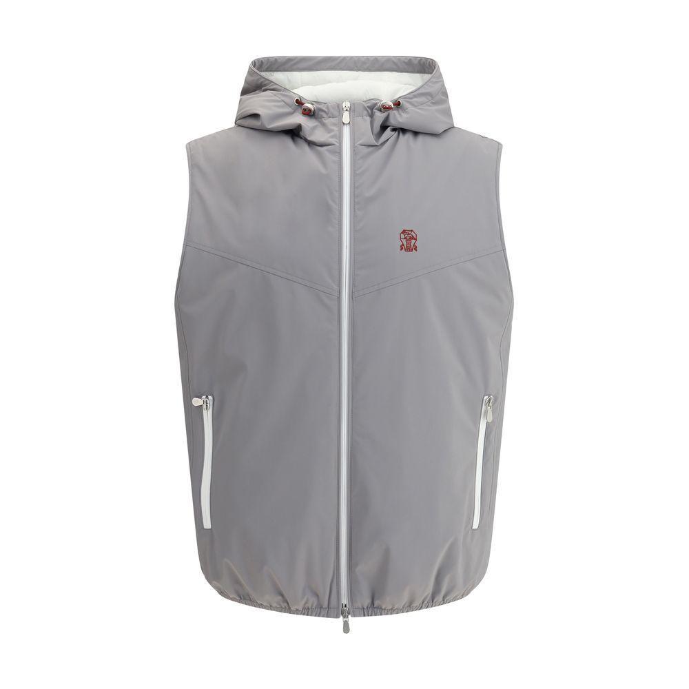 Brunello Cucinelli Waterproof Vest BR-MM49A7432GC1704-L