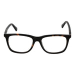 Guess Brown Unisex Glasses Frame with acetate full-rim, square style, spring hinge, size 52-16-145, includes branded case